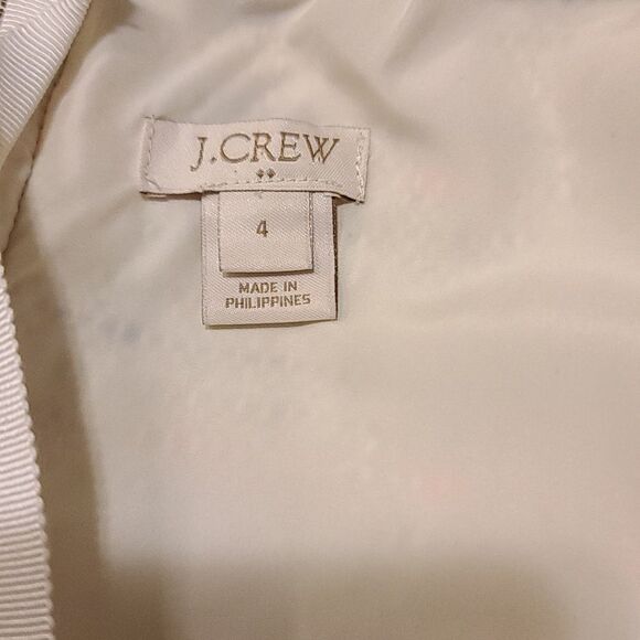 J. Crew Tweed Multi Color Sparkle Dress Size 4 - Picture 6 of 8